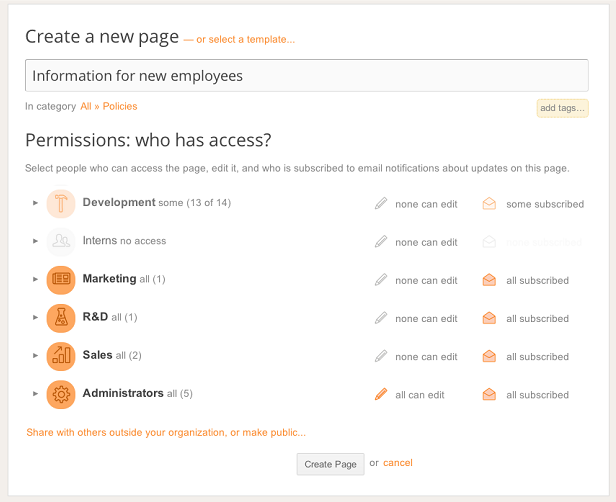 Redesigned Page Settings Dialog